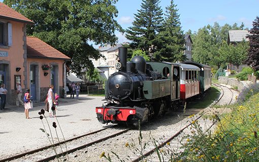 Train à vapeur en Haute-Loire