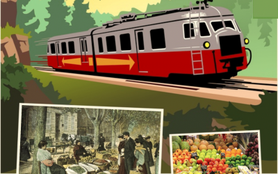 Le train du Marché