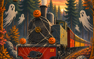 Le train d&rsquo;Halloween